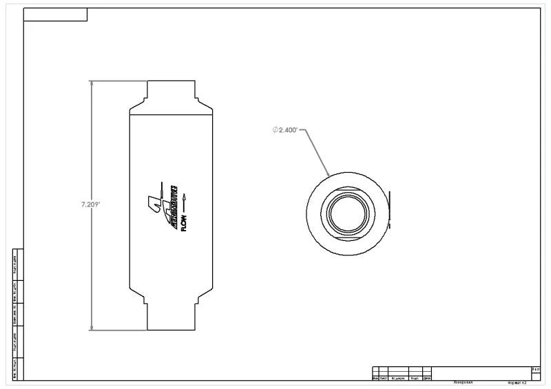 Aeromotive Pro-Series In-Line Fuel Filter - AN-12 - 100 Micron SS Element - Image 4