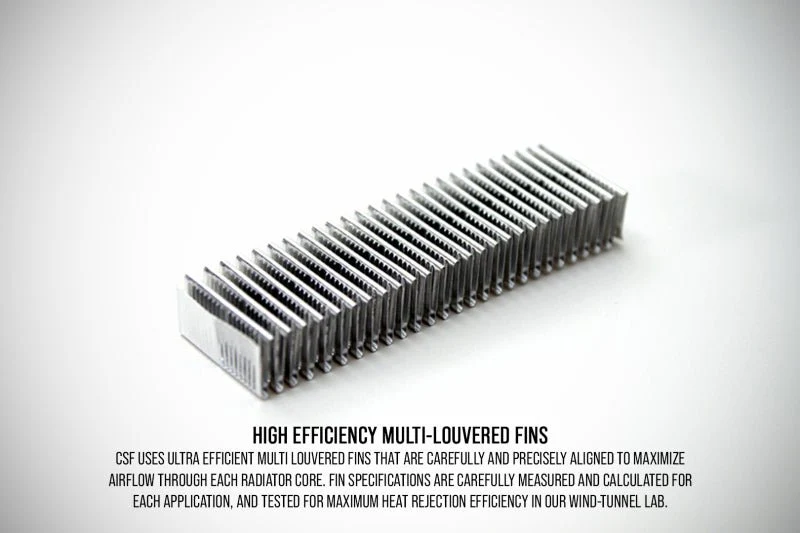 CSF Universal Triple Pass Dual Core Radiator w/AN Fittings - Image 3