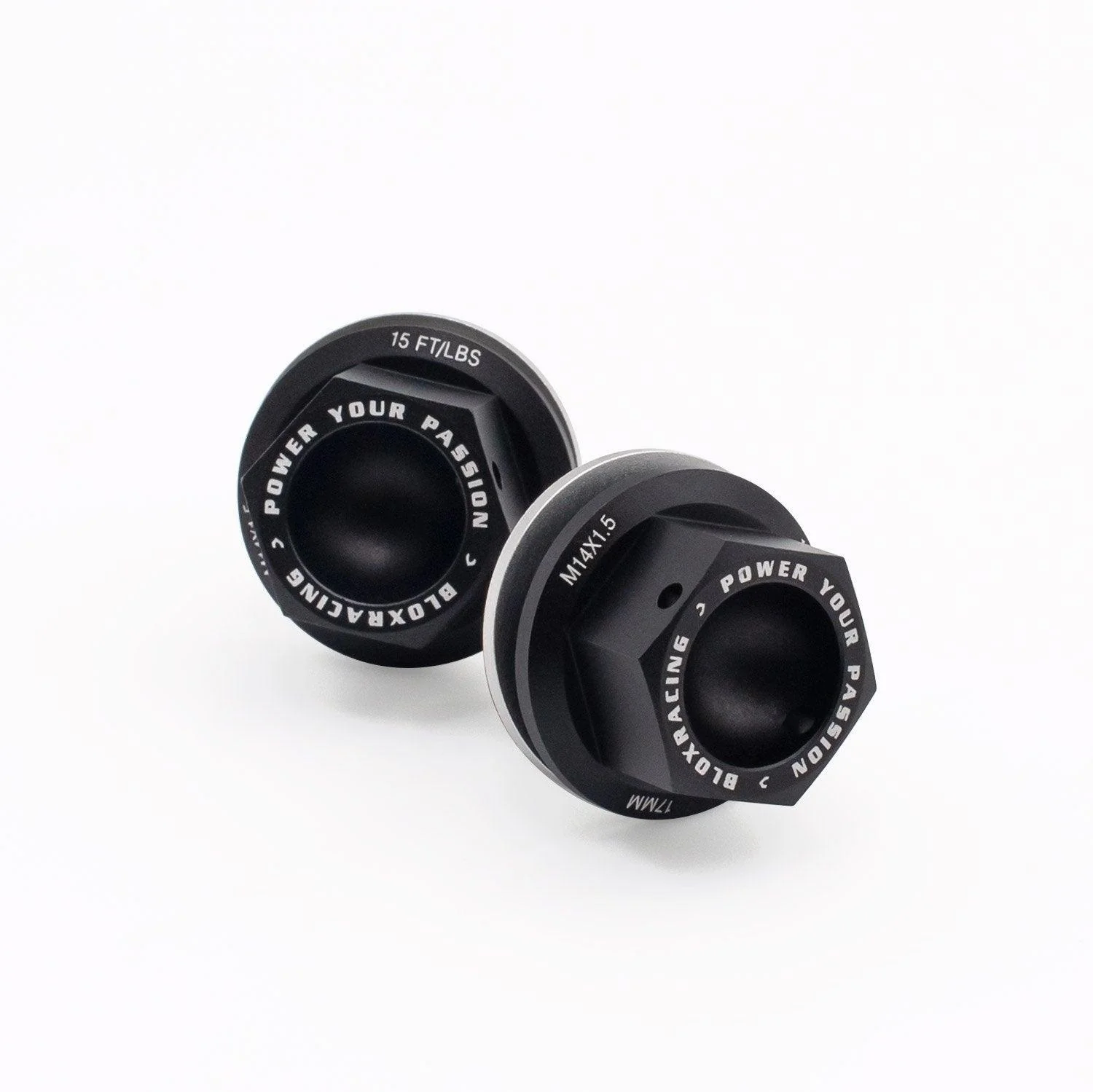 BLOX Racing Magnetic Engine Oil & Transmission Drain Plugs - M14x1.50mm