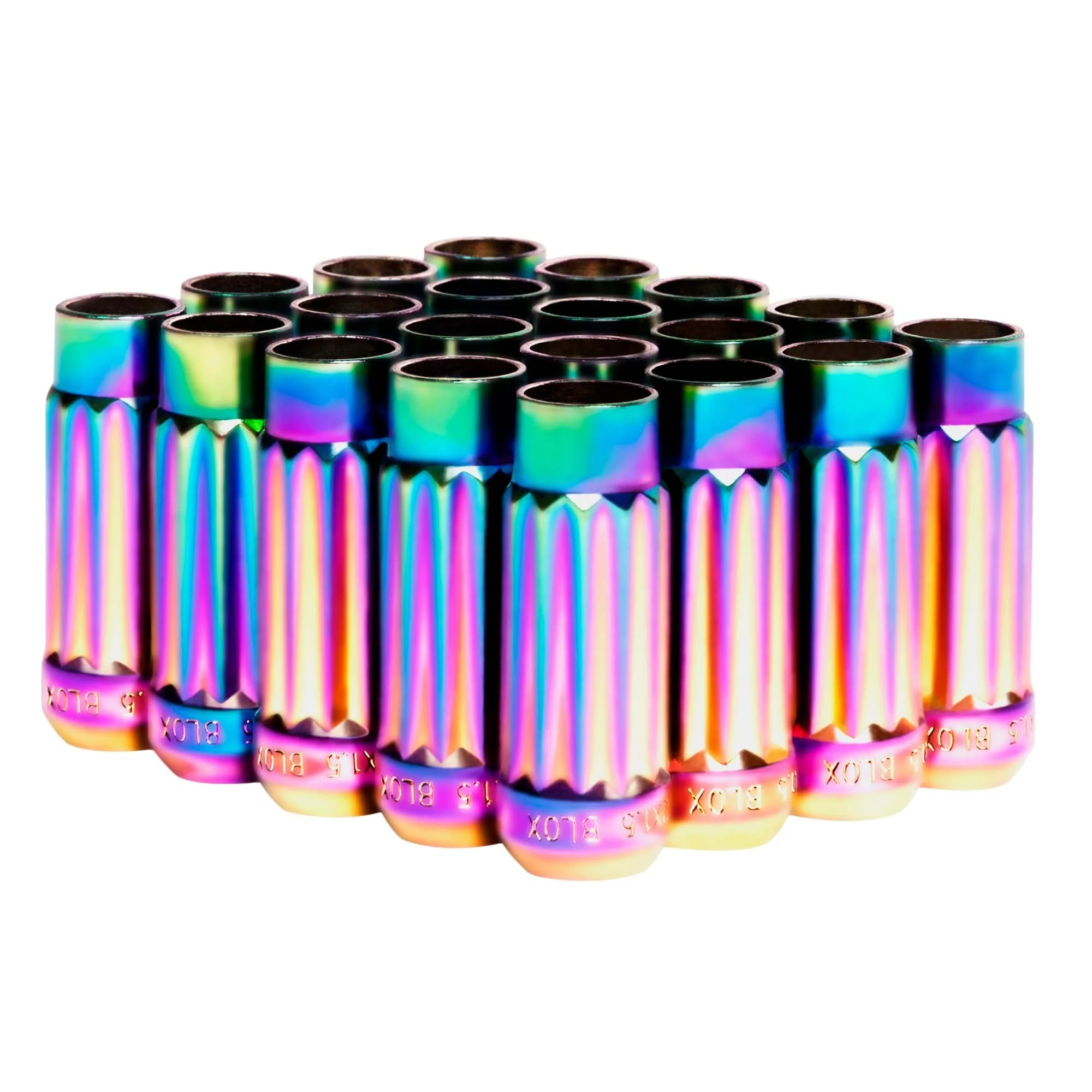BLOX Racing Tuner 12P17 Steel Lug Nuts - 12x1.25 - Sets of 16 and 20