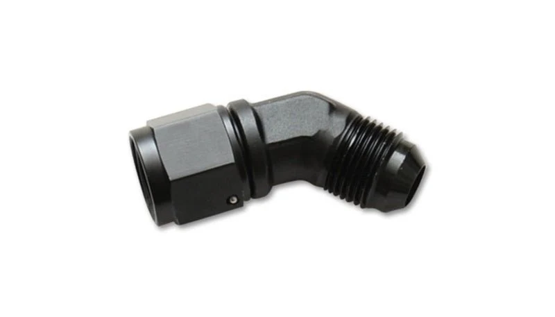 Vibrant -12AN Female to -12AN Male 45 Degree Swivel Adapter Fitting - Image 2