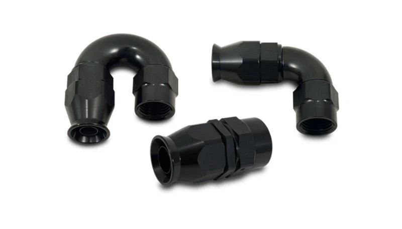 Vibrant 180 Degree High Flow Hose End Fitting for PTFE Lined Hose -12AN - Image 2