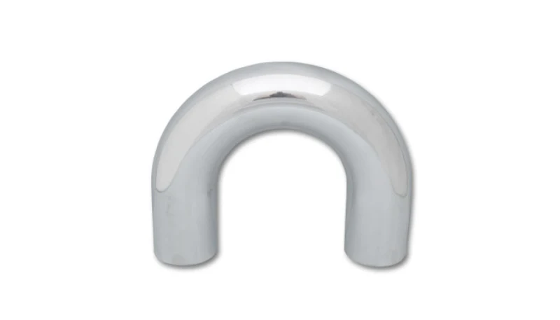 Vibrant 3in O.D. Universal Aluminum Tubing (180 degree Bend) - Polished - Image 2
