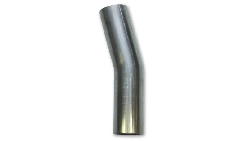 Vibrant 4in OD T304 SS 15 Deg Mandrel Bend 5in Leg Length (6in Centerline Radius) - Image 2