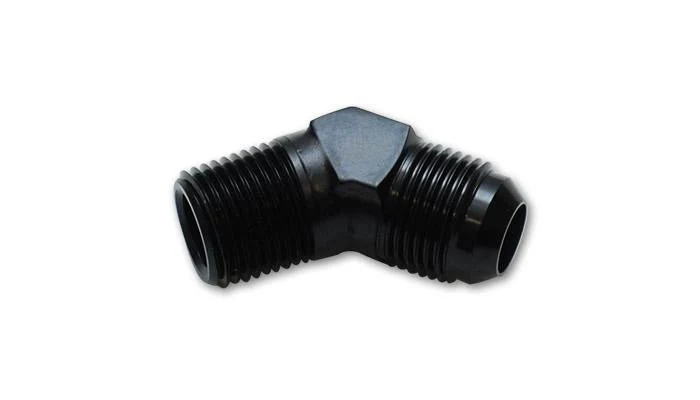 Vibrant -8AN to 3/8in NPT Female Swivel 90 Degree Adapter Fitting