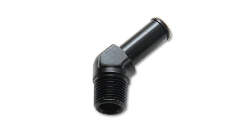 Vibrant Male NPT to Hose Barb Adapter 45 Degree NPT 3/8in Hose 5/16in - Image 2