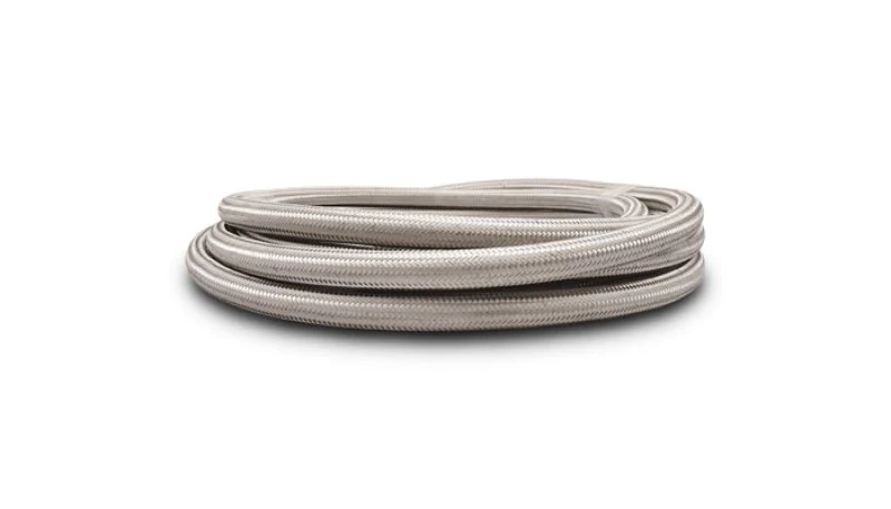 Vibrant SS Braided Flex Hose -6 AN 0.34in ID (50 foot roll) - Image 2
