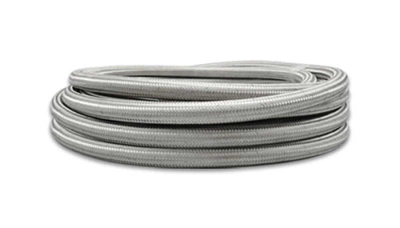 Vibrant SS Braided Flex Hose with PTFE Liner -8 AN 0.32in ID (150ft Roll) - Image 2
