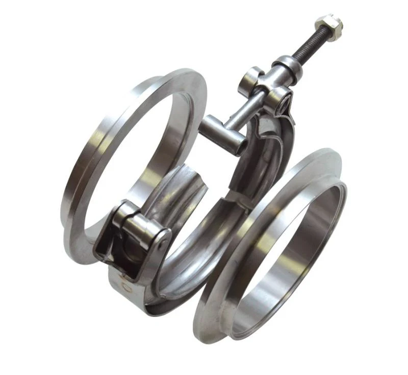 Vibrant Stainless Steel V-Band Flange for 2.25in O.D. Tubing - Female
