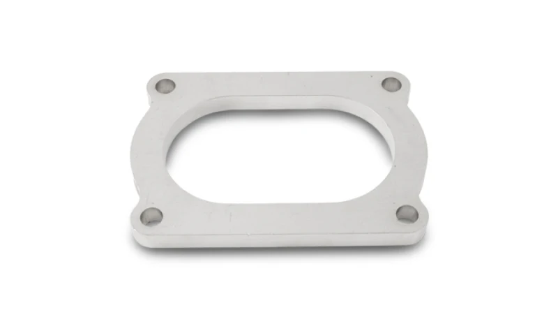 Vibrant T304 SS 4 Bolt Flange for 4in O.D. Oval tubing