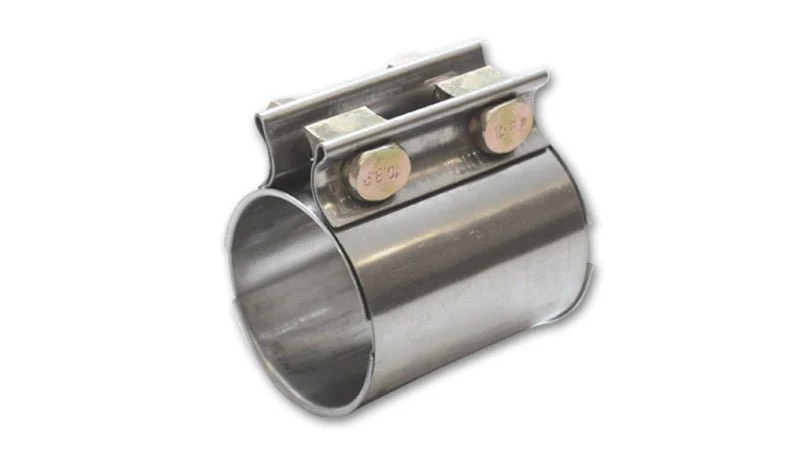 Vibrant TC Series Heavy Duty SS Exhaust Sleeve Butt Joint Clamp for 2.75in O.D. Tubing - Image 3