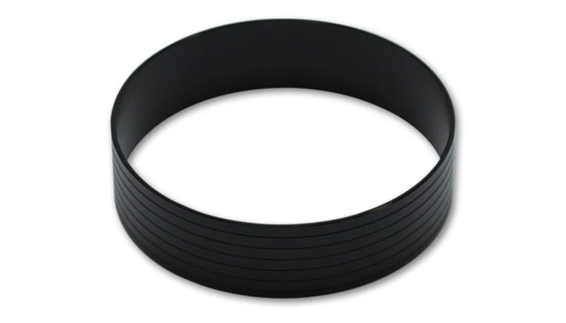 Vibrant Vanjen Aluminum Union Sleeve for 2.5in OD Tubing (for use with Weld Fittings Part #12545) - Image 2